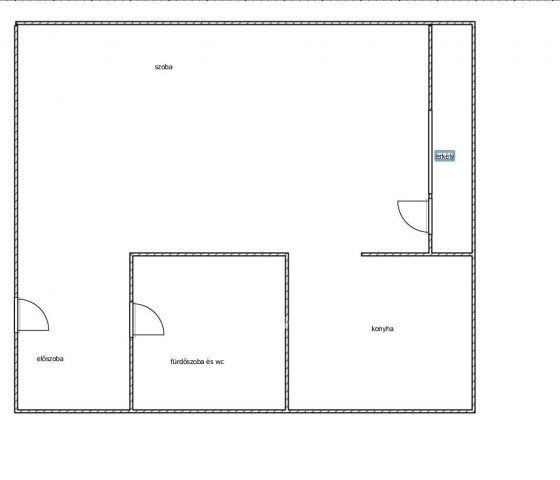 Eladó téglalakás, Harkányban 21.9 M Ft, 1 szobás