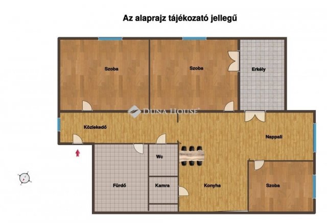 Eladó téglalakás, Veszprémben 119 M Ft, 4 szobás