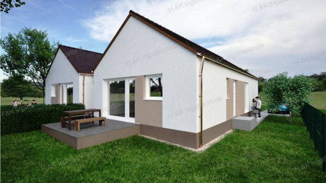 Eladó ikerház, Csörögön 94.9 M Ft, 4 szobás