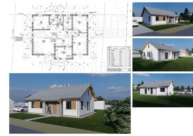 Eladó családi ház, Mosonszentmiklóson 73.25 M Ft, 5 szobás