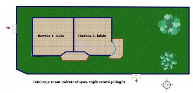 Eladó ikerház, Pécelen 369 M Ft, 11 szobás