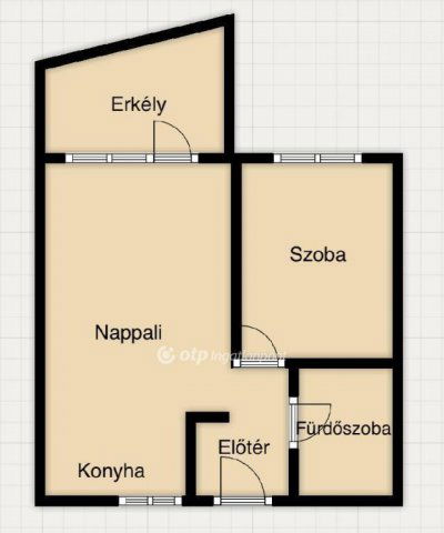 Eladó téglalakás, Budapesten, XI. kerületben 83.9 M Ft, 2 szobás