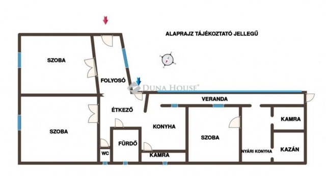 Eladó családi ház, Zámolyon 42 M Ft, 3 szobás