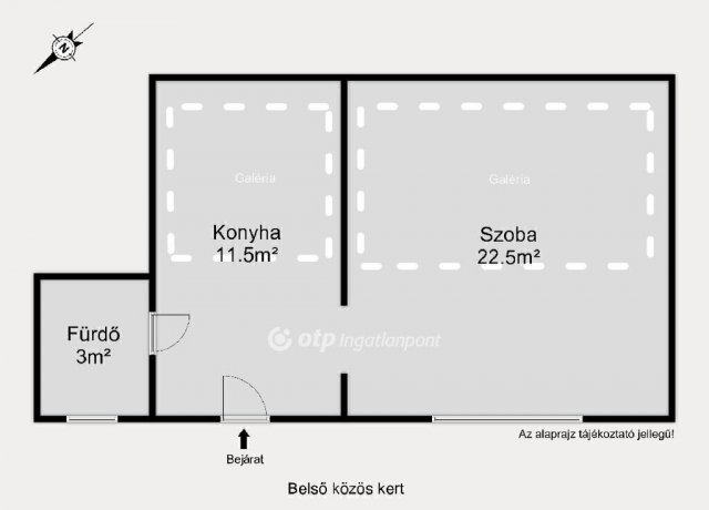 Eladó téglalakás, Budapesten, XIII. kerületben 44.9 M Ft