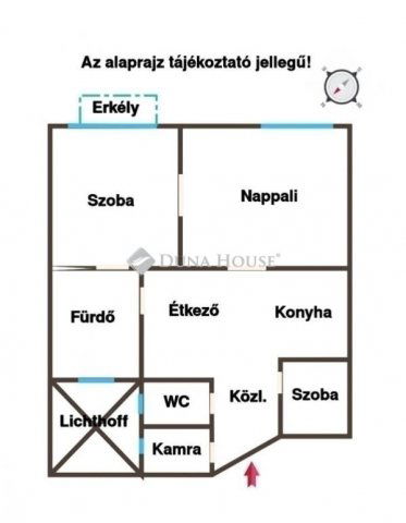 Eladó téglalakás, Budapesten, XIII. kerületben 78.9 M Ft