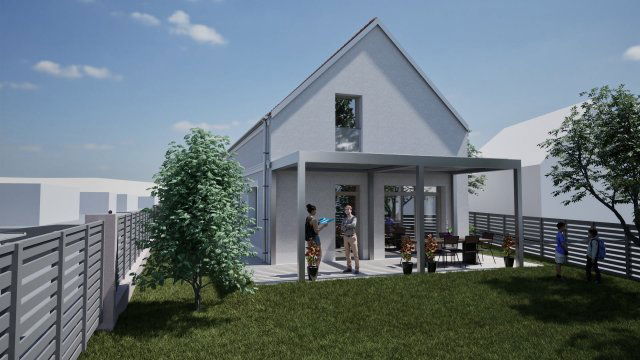 Eladó ikerház, Veszprémben 140 M Ft, 2+2 szobás