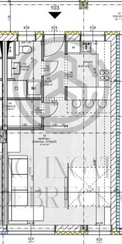 Eladó téglalakás, Debrecenben 62.3 M Ft, 1 szobás