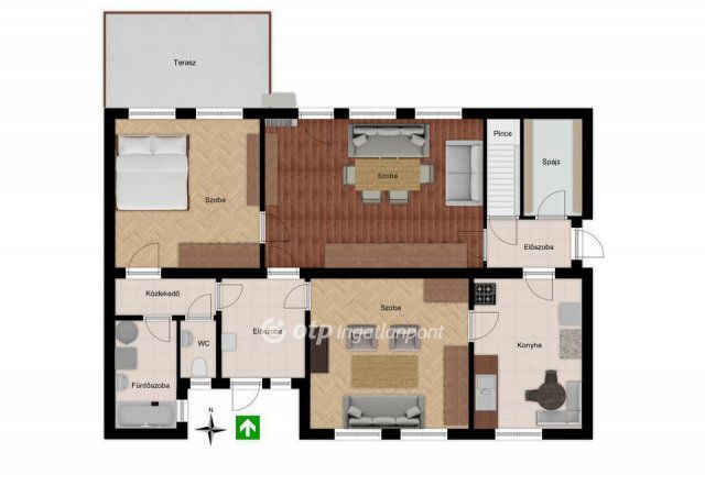 Eladó családi ház, Vásárosnaményben 28 M Ft, 3 szobás