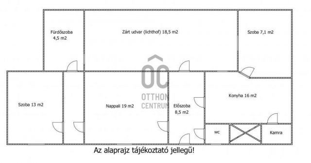 Eladó téglalakás, Budapesten, IX. kerületben 98.9 M Ft, 3 szobás