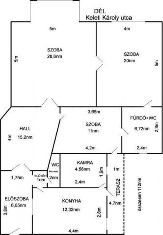 Eladó téglalakás, Budapesten, II. kerületben 153 M Ft, 3 szobás