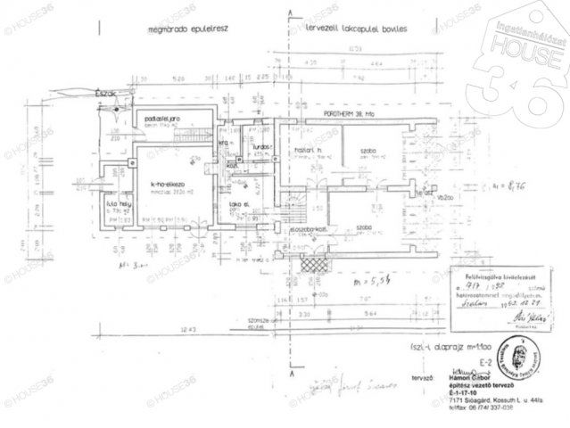 Eladó családi ház, Szedresen 65.49 M Ft, 7 szobás