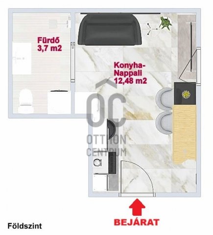 Eladó téglalakás, Budapesten, VII. kerületben, Nefelejcs utcában