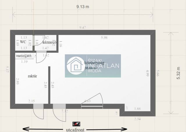 Eladó ipari ingatlan, Kazincbarcikán 12.5 M Ft