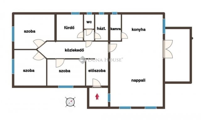 Eladó családi ház, Káván 69 M Ft, 4 szobás