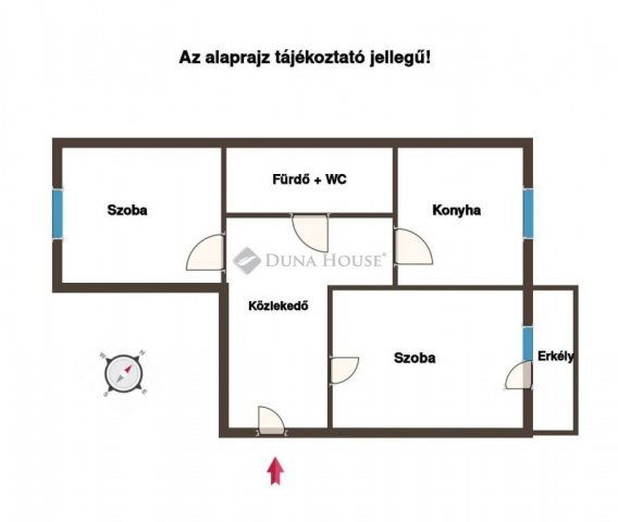 Eladó téglalakás, Tökölön 42.9 M Ft, 2 szobás