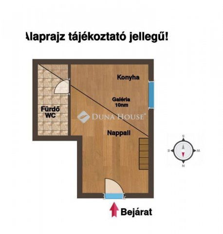 Eladó téglalakás, Budapesten, VII. kerületben 42 M Ft, 1 szobás