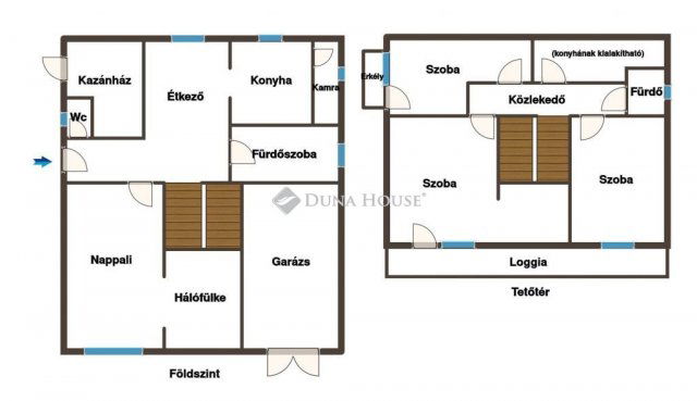 Eladó családi ház, Tatabányán 65 M Ft, 4 szobás