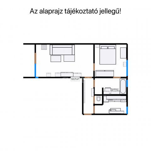 Eladó téglalakás, Budapesten, XXII. kerületben 69 M Ft, 2 szobás