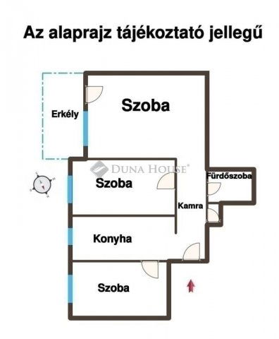 Eladó téglalakás, Budapesten, XVIII. kerületben 68.5 M Ft