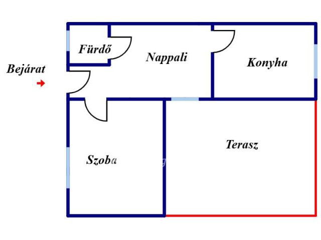 Eladó ikerház, Üllőn 38.9 M Ft, 1+1 szobás