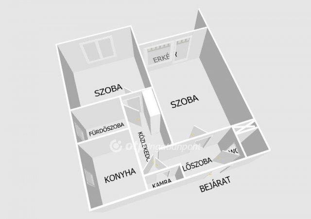 Eladó téglalakás, Egerben 37.9 M Ft, 2 szobás