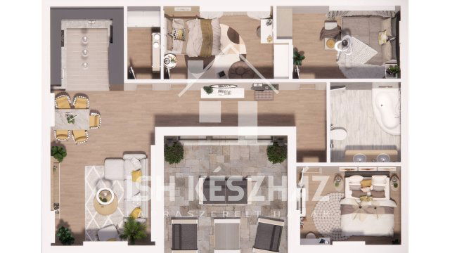 Eladó családi ház, Kecskeméten 75.99 M Ft, 3 szobás