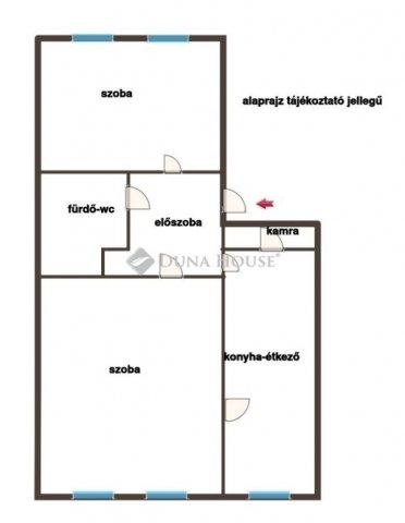 Eladó téglalakás, Pécsett 44.5 M Ft, 2 szobás