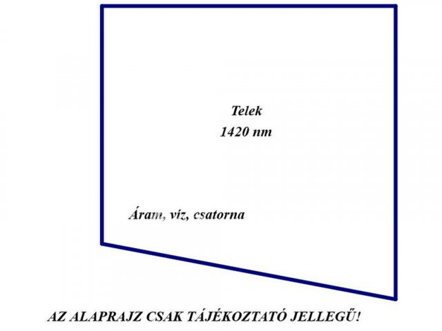 Eladó telek, Kiskunfélegyházán 17 M Ft / költözzbe.hu