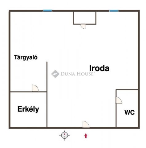 Kiadó iroda, Debrecenben, Szabó Lőrinc utcában 245 E Ft / hó