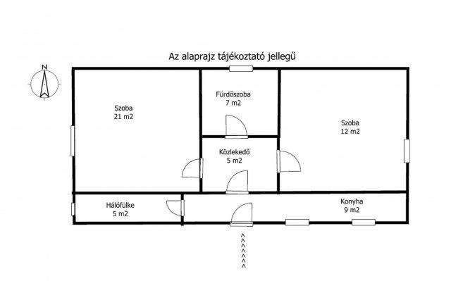 Eladó családi ház, Bujon 11.79 M Ft, 2+1 szobás