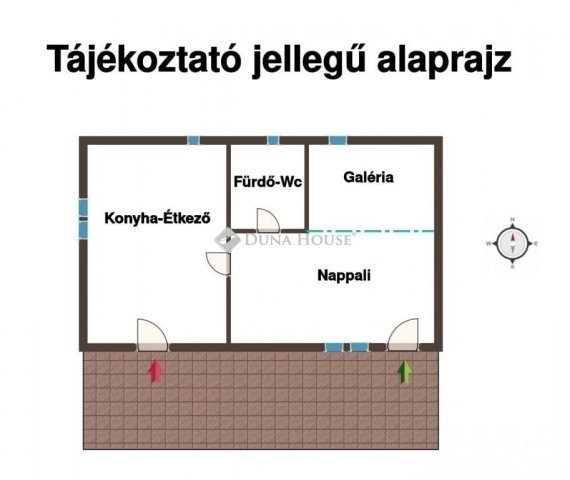 Eladó családi ház, Kiskunlacházán 32 M Ft, 1 szobás