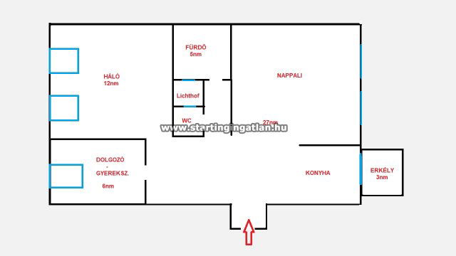 Eladó téglalakás, Budapesten, XII. kerületben, Margaréta utcában