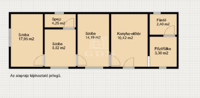 Eladó családi ház, Zalaváron 19 M Ft, 3 szobás