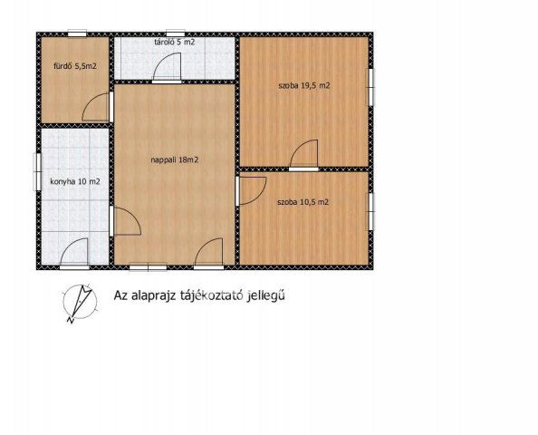 Eladó családi ház, Dömsödön 27 M Ft, 3 szobás