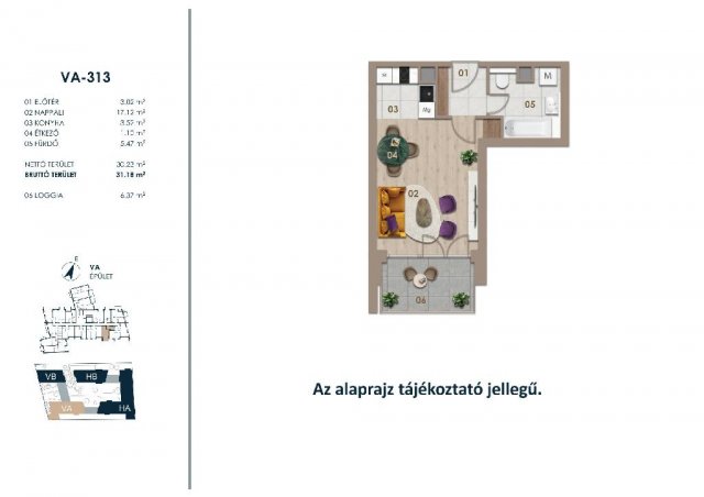 Eladó téglalakás, Budapesten, III. kerületben 56.9 M Ft