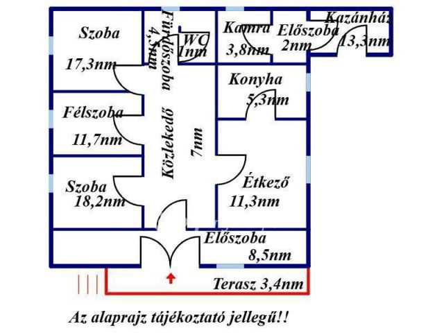 Eladó családi ház, Jászberényben 51 M Ft, 2+1 szobás