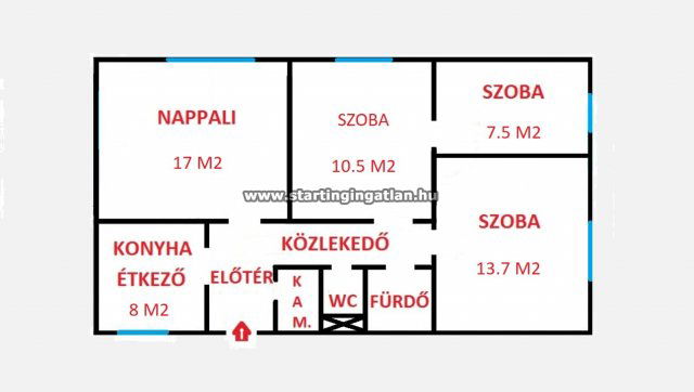 Eladó panellakás, Budapesten, IV. kerületben, Nyár utcában
