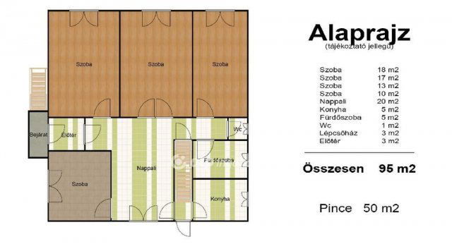 Eladó családi ház, Markotabödögén 54.9 M Ft, 4 szobás