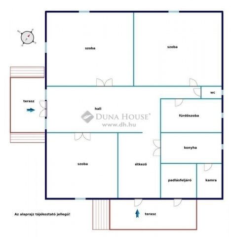 Eladó családi ház, Monoron 62.9 M Ft, 3 szobás