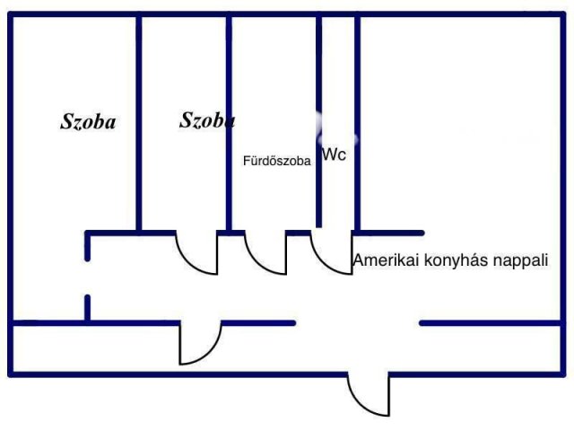 Eladó téglalakás, Pécsett 54.9 M Ft, 3 szobás