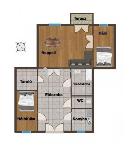 Eladó téglalakás, Budapesten, VI. kerületben 112 M Ft