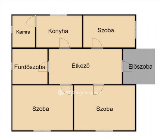 Eladó családi ház, Balmazújvárosban 59 M Ft, 3 szobás
