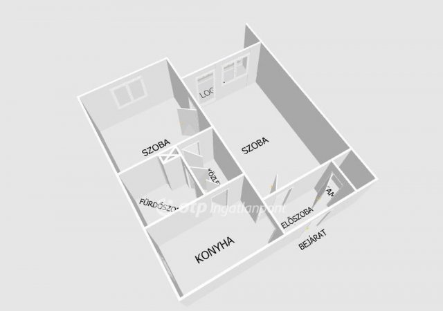 Eladó téglalakás, Egerben 45 M Ft, 2 szobás