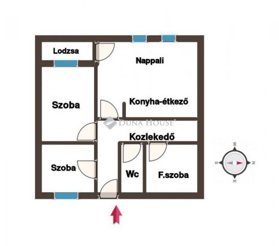 Kiadó téglalakás, albérlet, Debrecenben 320 E Ft / hó, 3 szobás