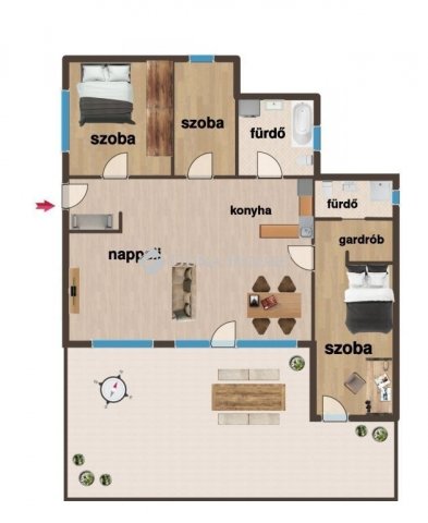 Eladó nyaraló, Sén 65 M Ft, 4 szobás / költözzbe.hu