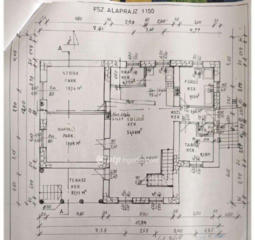 Eladó családi ház, Monostorapátin 89.9 M Ft, 7 szobás