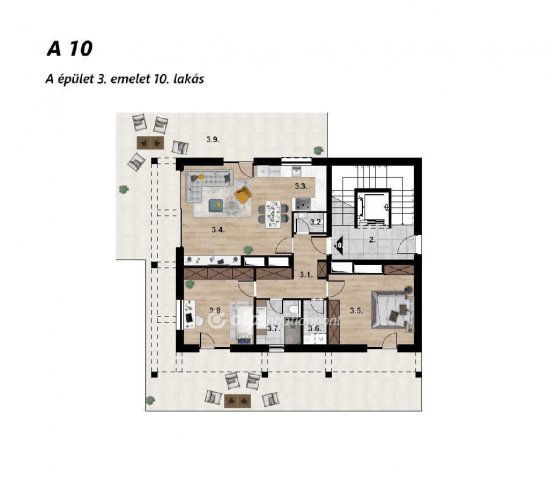Eladó téglalakás, Budapesten, XI. kerületben 259 M Ft, 3 szobás