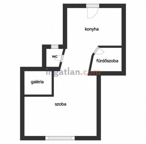 Eladó téglalakás, Budapesten, VIII. kerületben 40.5 M Ft