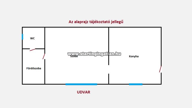 Eladó téglalakás, Budapesten, IX. kerületben 43.9 M Ft, 1 szobás