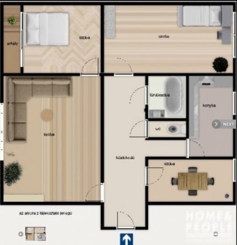 Eladó téglalakás, Szegeden 61.999 M Ft, 2+2 szobás